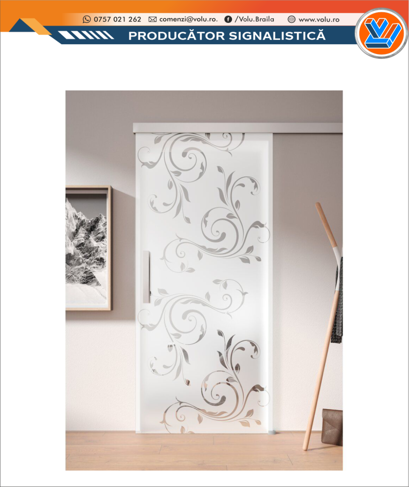 Folie geam decorativă model Natură [2]