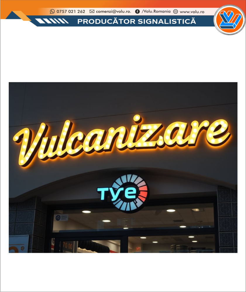 Litere Volumetrice Iluminate BEC LED - personalizat Vulcanizare [2]