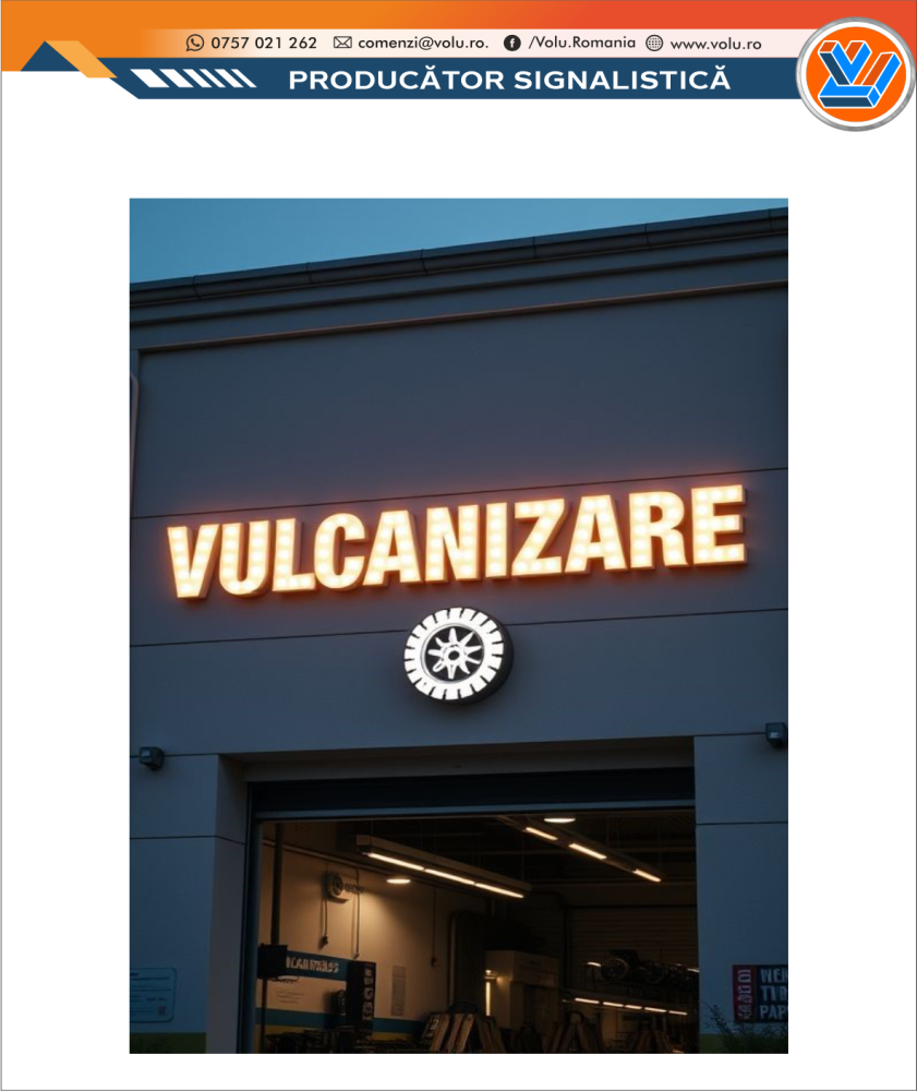 Litere Volumetrice Iluminate BEC LED - personalizat Vulcanizare [5]