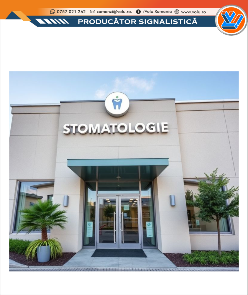 Litere Volumetrice Iluminate LED - personalizat Stomatologie [2]