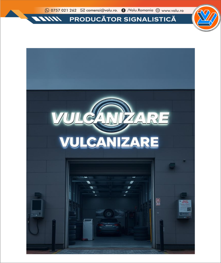 Litere Volumetrice Iluminate LED - personalizat Vulcanizare [1]