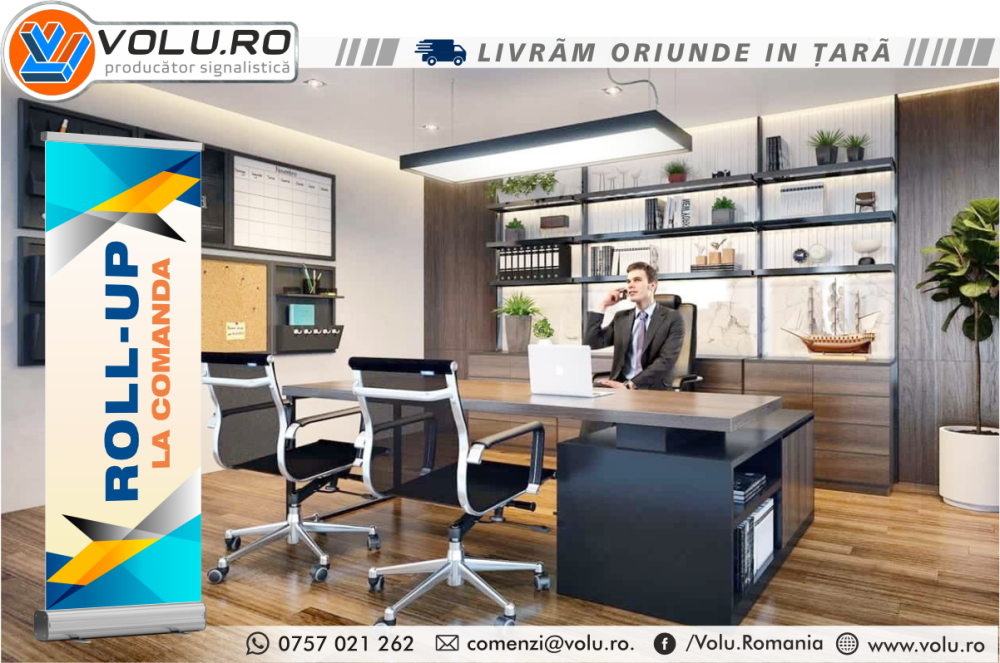 Roll-up banner personalizat 100 [3]