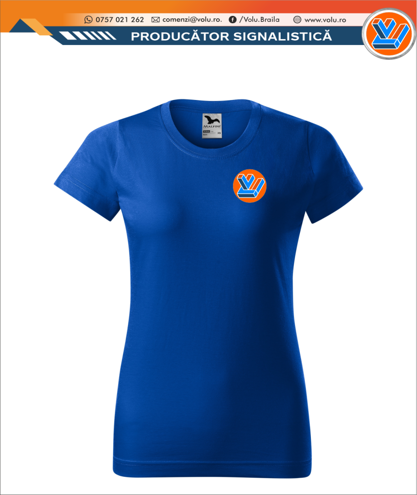 Tricou Clasic Dama Personalizat Color [1]