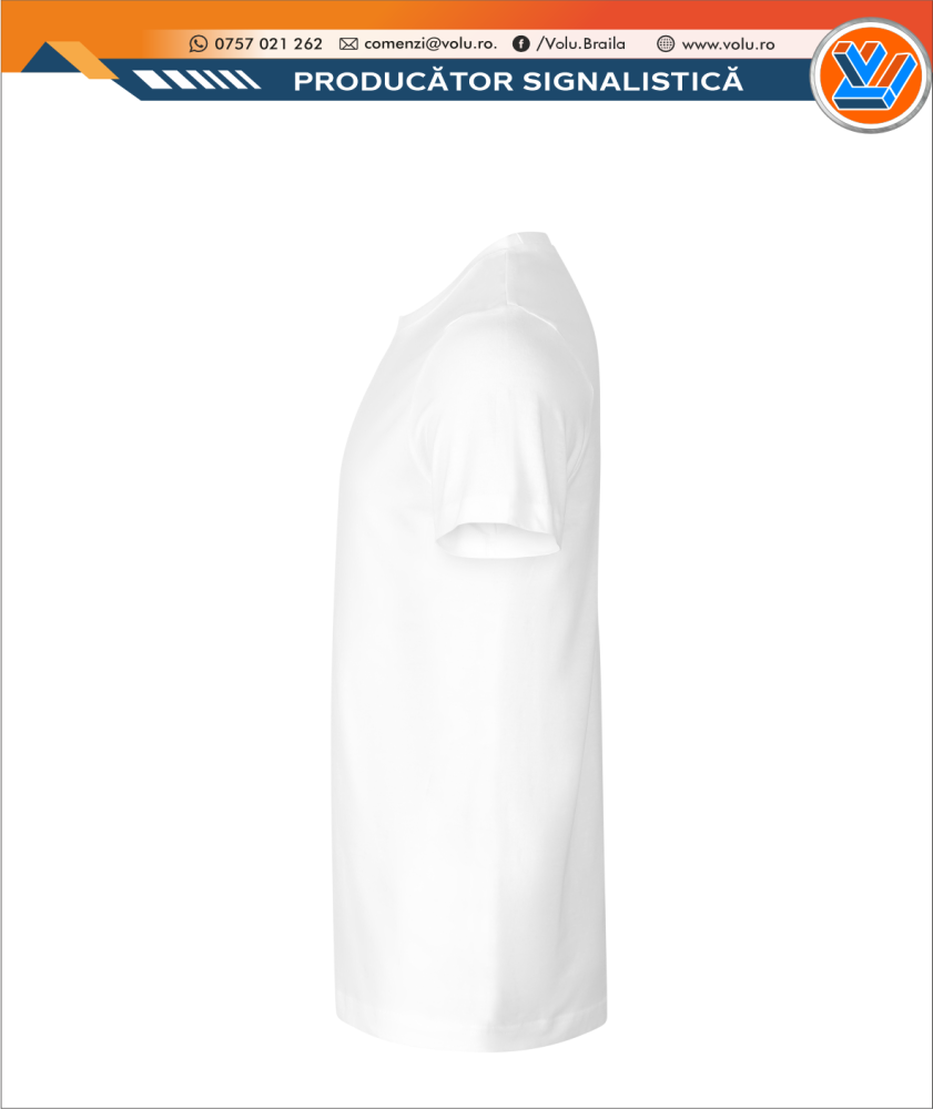 Tricou Clasic Personalizat Alb [2]
