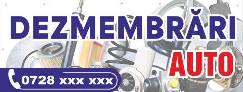 Bannere - Banner print digital Dezmembrari Auto