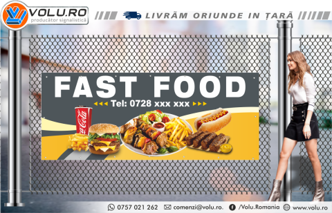 Banner print digital Fast Food [1]