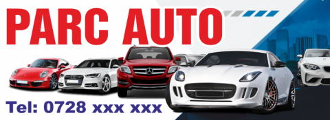 Bannere - Banner print digital Parc Auto