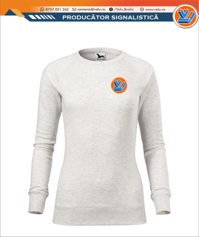 Inscriptionare Articole Textile - Bluza Dama Personalizata Alb