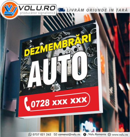 Casete Luminoase - Caseta luminoasa Dezmembrari Auto