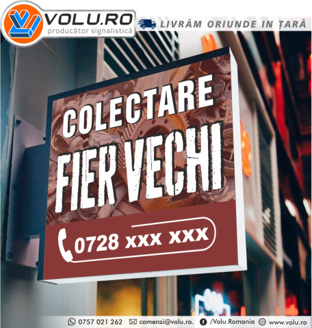 Casete Luminoase - Caseta luminoasa Fier Vechi