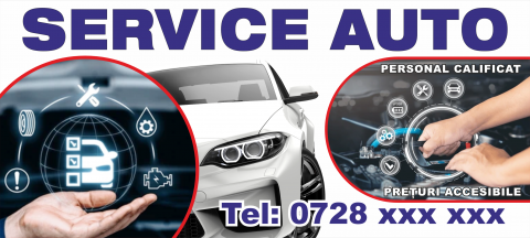 Caseta luminoasa Service Auto [1]