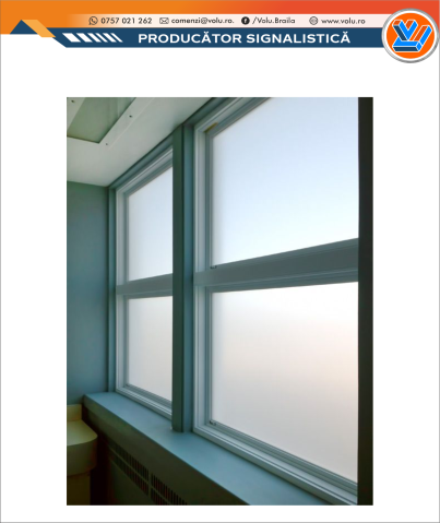 Folie geam decorativă model Unic [3]