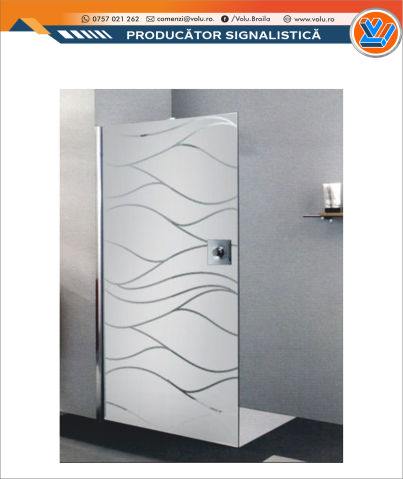 Folie geam decorativă model Dungi [1]