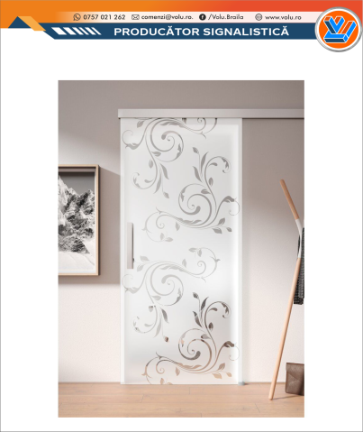 Folie geam decorativă model Natură [1]