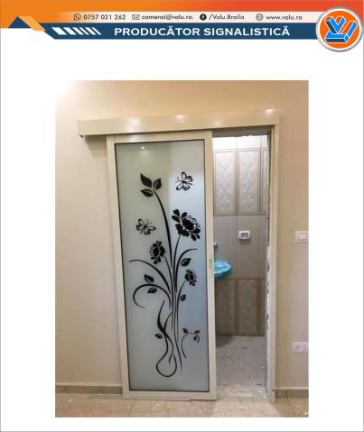 Folie geam decorativă model Natură [3]