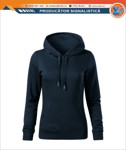 Inscriptionare Articole Textile - Hanorac cu gluga Dama Personalizat Color