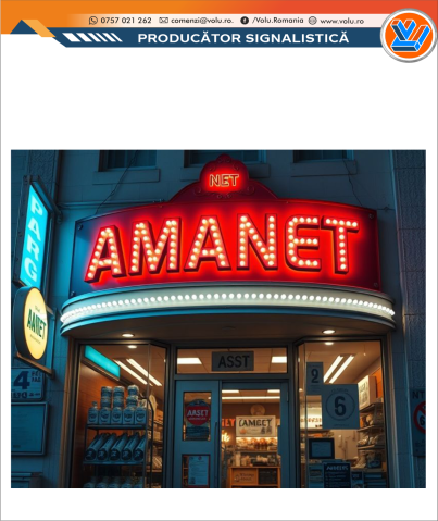 Litere Volumetrice Iluminate BEC LED - personalizat Amanet [1]