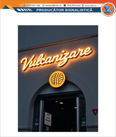 Litere Volumetrice Iluminate BEC LED - personalizat Vulcanizare [2]