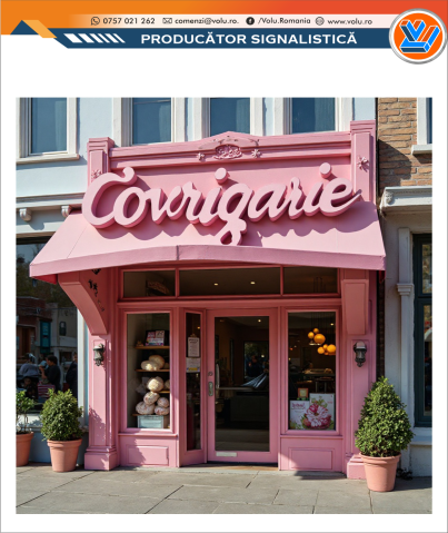 Iluminate LED - Litere Volumetrice Iluminate LED - personalizat Covrigarie