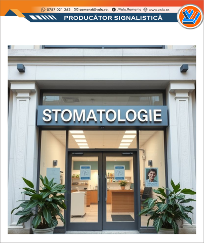 Litere Volumetrice - Litere Volumetrice Iluminate LED - personalizat Stomatologie