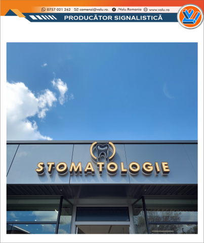 Litere Volumetrice Iluminate LED - personalizat Stomatologie [3]
