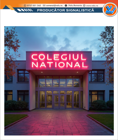 Litere Volumetrice Iluminate NEONFLEX - personalizat Liceu [2]