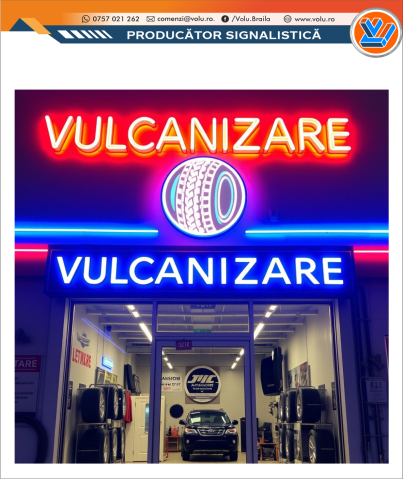 Litere Volumetrice Iluminate NEONFLEX - personalizat Vulcanizare [1]