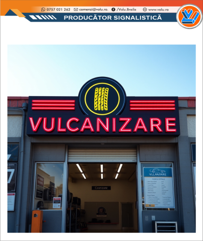 Litere Volumetrice Iluminate NEONFLEX - personalizat Vulcanizare [2]