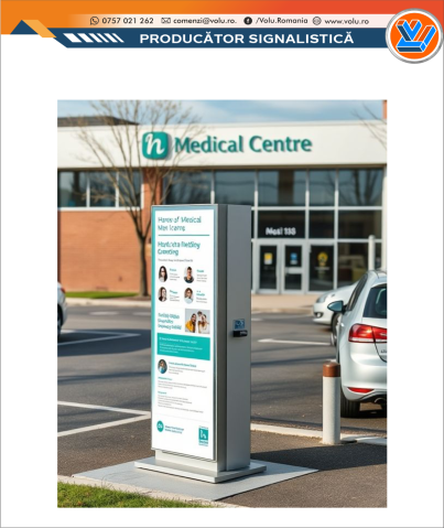 Totemuri - Totem informativ luminos