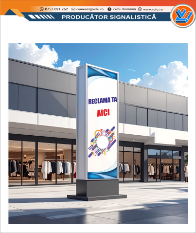 Totemuri - Totem publicitar luminos