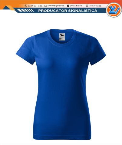 Inscriptionare Articole Textile - Tricou Clasic Dama Personalizat Color