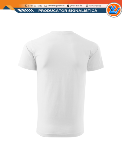 Tricou Clasic Personalizat Alb [2]