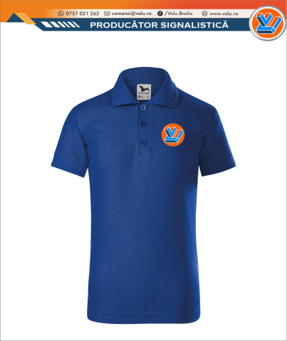 De Copii - Tricou Polo Copii Personalizat Color