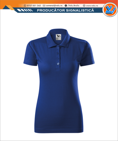 Inscriptionare Articole Textile - Tricou Polo Dama Personalizat Color