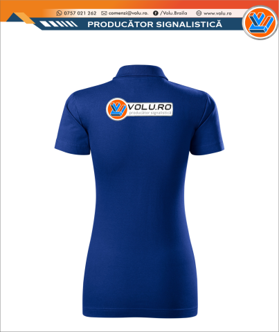 Tricou Polo Dama Personalizat Color [2]