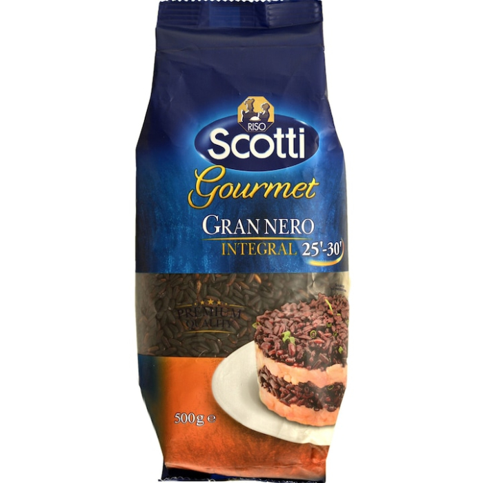 Orez Grand Nero Scotti Gourmet, 500g [1]