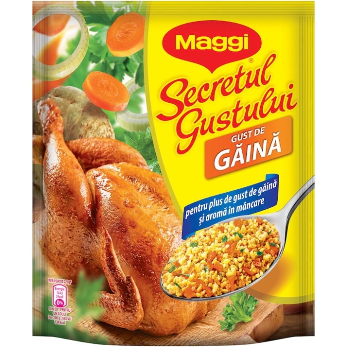 Baza pentru mancare cu gust de gaina Maggi Secretul Gustului, 400g [1]
