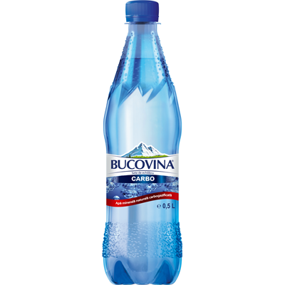 BUCOVINA Apa Minerala Carbogazoasa SGR 0,50 L [1]