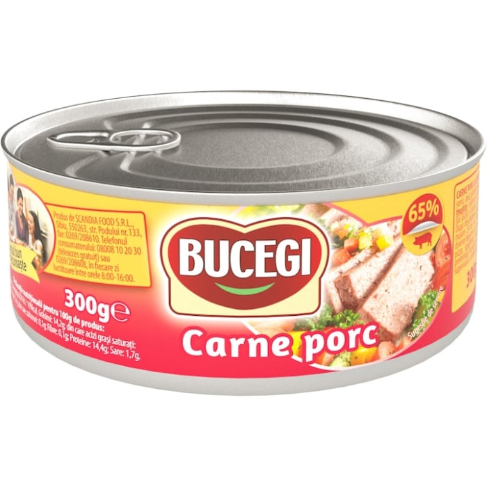 Carne porc 65% Bucegi, 300g [1]