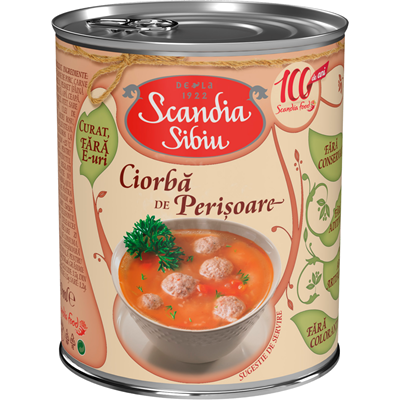 Ciorba de perisoare, Scandia Sibiu, 400 g [1]