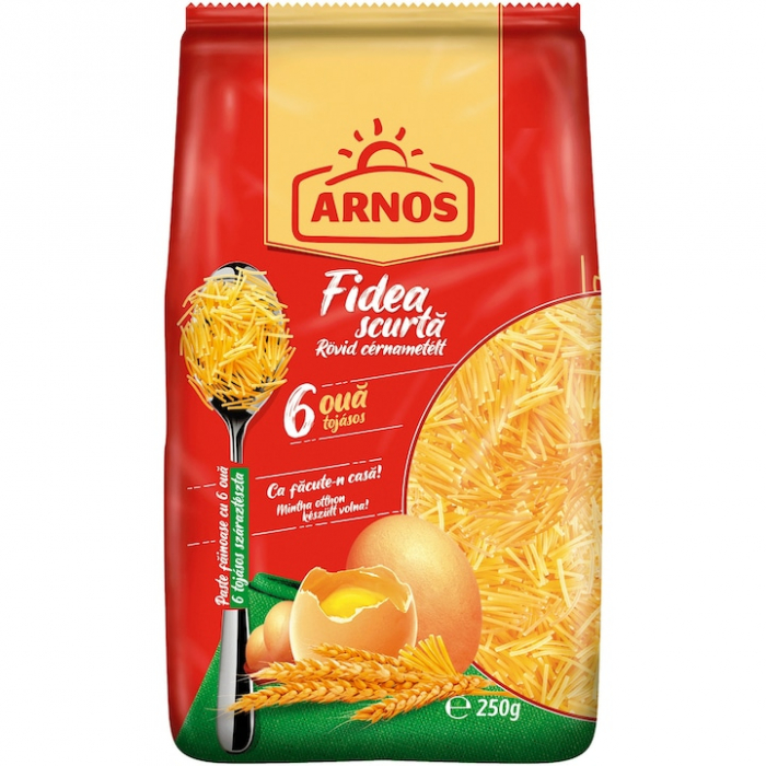 Fidea scurta cu 6 oua, marca Arnos, 2x250g [1]