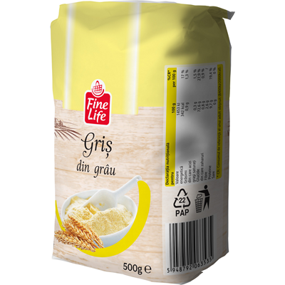 Fine life gris din grau, 10x 500 g [1]