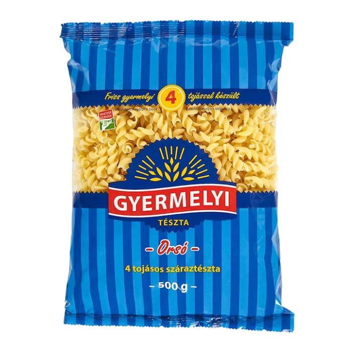 Paste Fainoase Gyermelyi Spirale, Fusilli, 500 g [1]