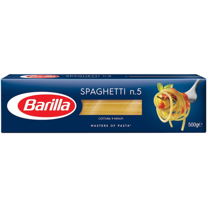 Paste lungi spaghetti n5 Barilla, 500g [1]