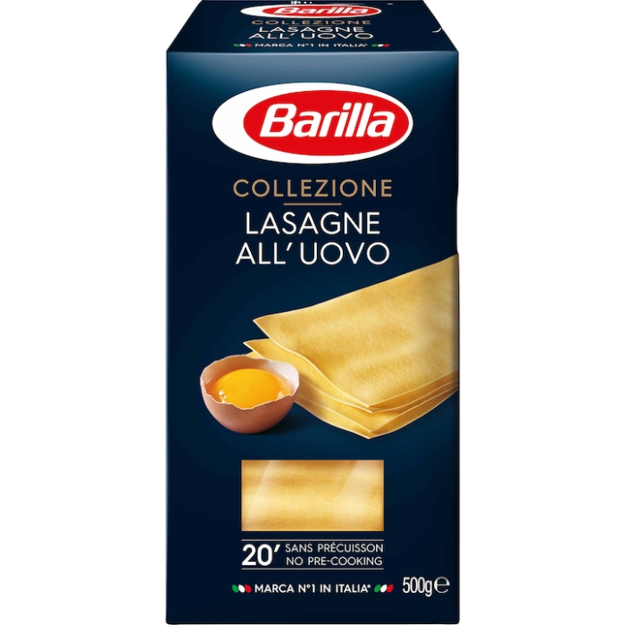 Paste scurte cu ou lasagna Barilla, 500g [1]