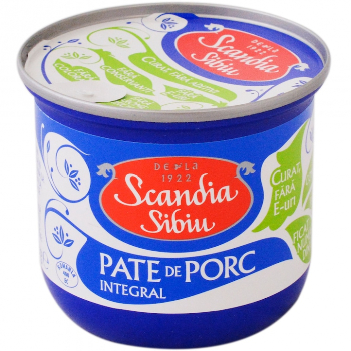 Pate de porc Scandia Sibiu, 200g [1]
