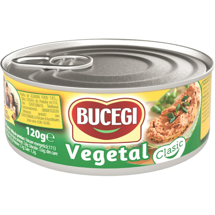Pate vegetal Bucegi, 120g [1]