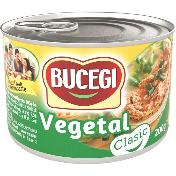 Pate vegetal Bucegi, 200g [1]