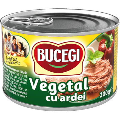 Pate vegetal cu ardei Bucegi, 200g [1]