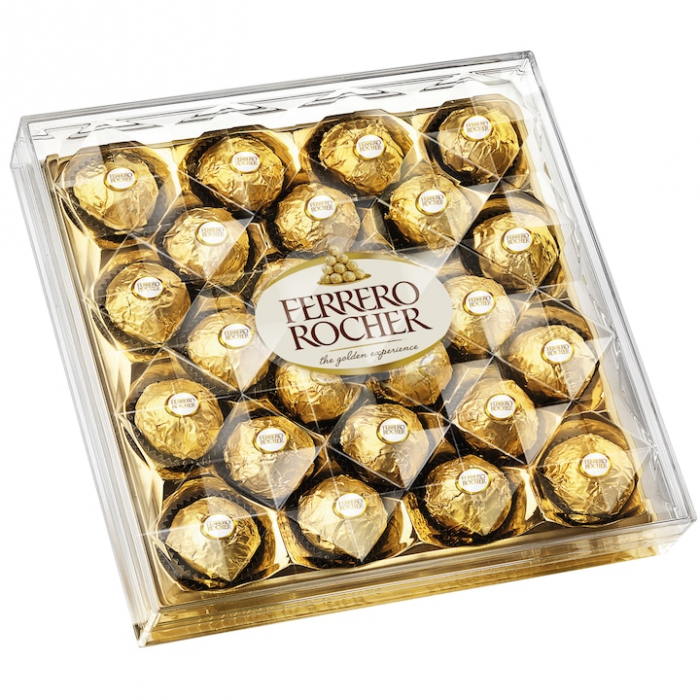 Praline Ferrero Rocher, 24 bomboane, 300g [1]
